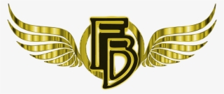 Funkbs Gold Wings Logo Psd Copy - Clip Art