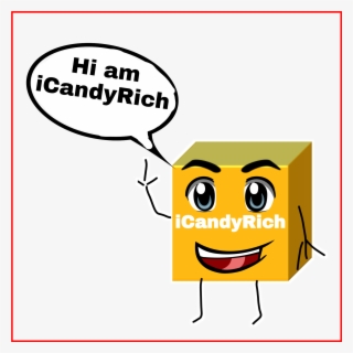 Hi Am Icandyrich Speech Bubble Logo Png Free Download - Cartoon