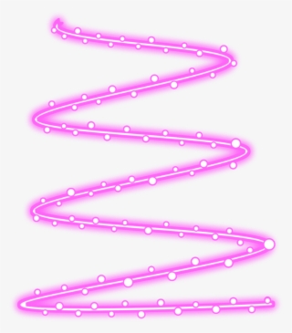 Spiral Swirl Line Line Neon Ftestickers Sticker - Spiral For Picsart