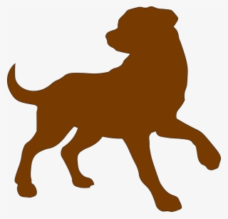 Dog, Brown, Outline, Domestic, Animal, Pet, Canine - Contorno Perro Png
