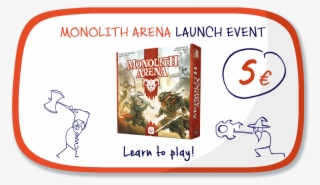 Monolith Arena Launch Event With A Special Guest, Game - Portal Games