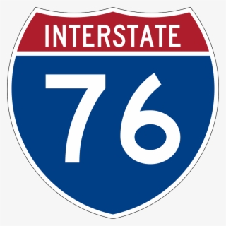 File - I-76 - Svg - Interstate 40 Png