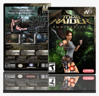 Anniversary Box Art Cover - Tomb Raider Anniversary Wii Box Art