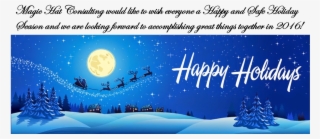 Magic Hat Consulting Followed - Happy Holidays Facebook Cover