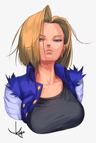Android 18 By Rogerkmpo - Cartoon
