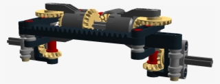 Front Drivetrain - Lego Technic Small Portal Axle