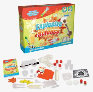 Explosive Science Experiments For Kids Kit Content - Explosive Science Kit