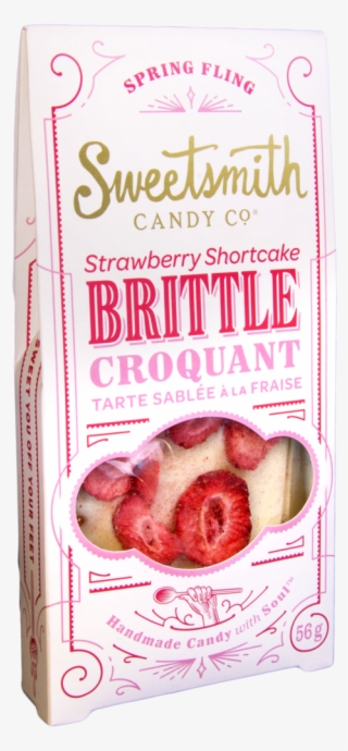 Strawberry Shortcake Brittle - Bread