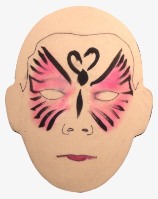 Butterfly Face Paint - Mask