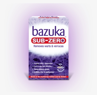 Bazuka Sub Zero Freeze Treatment - Packaging And Labeling