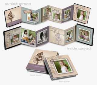 Shabby Chic Mothers Day Accordion Book - Collection