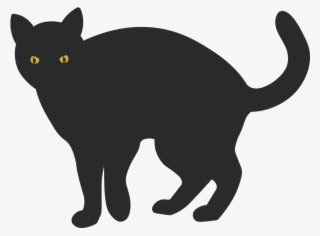 Black Cat - Black Cat Clipart Png