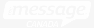 The Message Canada - Johns Hopkins Logo White