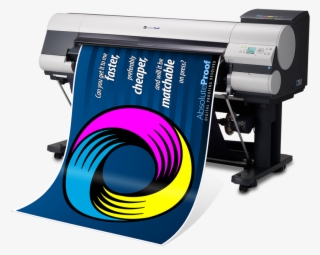 Absoluteproof Printer And Poster Wide Format - Digital Printing Icon Png