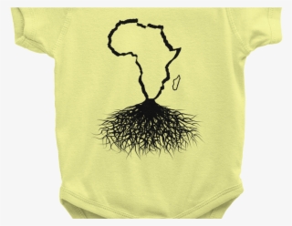 Africa Roots Black Outline Rootedcollections - Drawing