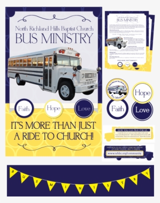 Celebration Campaign Designed For A Church Bus - Church Bus Flyer