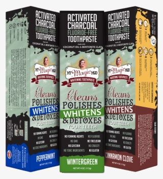 My Magic Mud Charcoal Whitening Toothpastes Two Farm - My Magic Mud Whitening Toothpaste
