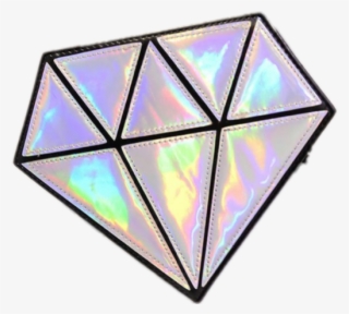 Holo Diamond Sticker By Monsteroftheart Report Abuse - Holographic Diamond