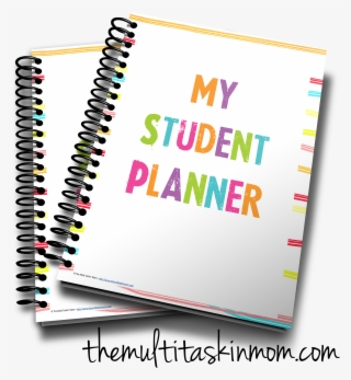 Colorful Student Planner - Document Transparent PNG - 2185x2385 - Free ...