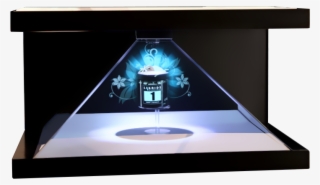 holographic showcase bases on 3d projection mirror - realfiction dreamoc