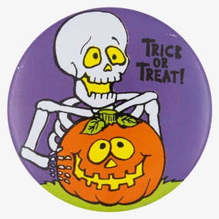 Trick Or Treat Skeleton - Pumpkin