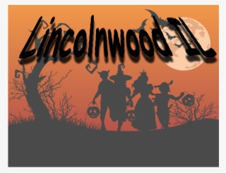Trick Or Treating Lincolnwood Il - Silhouette