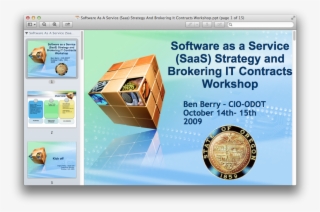 Software As A Service Strategy And Brokering It Contracts - Web Page