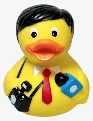 News Reporter Rubber Duck - Duck Reporter