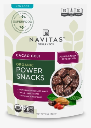 Cacao Goji Power Snack - Power Snacks Navitas
