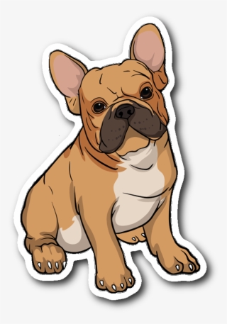 French Bulldog Sticker Funny Gift For Cute Dog Lovers - Bulldog