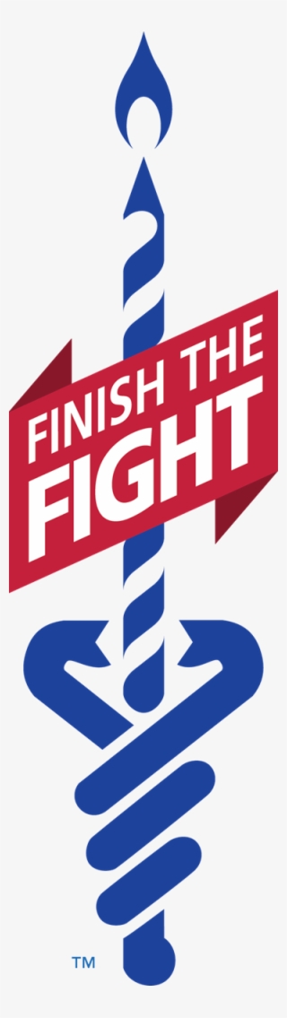Relay For Life Finish The Fight Logo - Relay For Life Finish The Fight