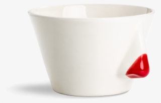 Set Of 2 Red Nose Bowl Naso Homeware House Of Botta - Ceramic
