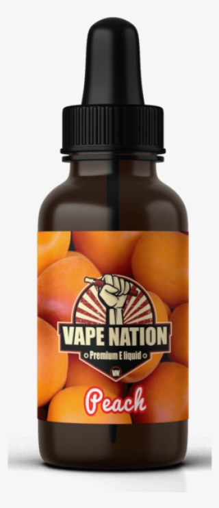 Peach Vaping Liquid 30ml Vapenation Eliquid - Antifreeze Vape Juice