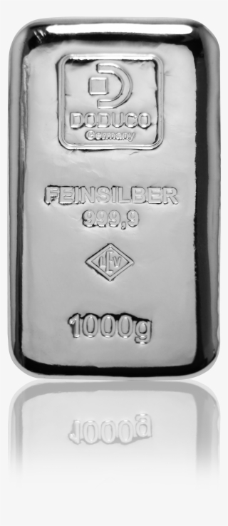 Silver Bar 1 Kg 999,9 - Doduco Lev