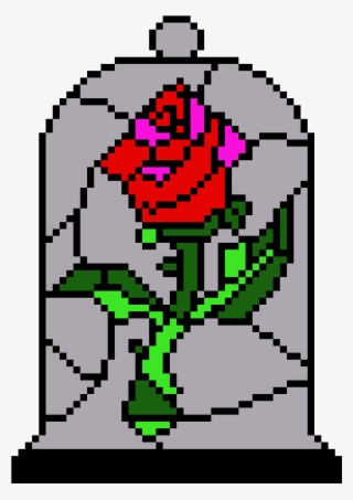 Stained Glass Rose Small - Illustration