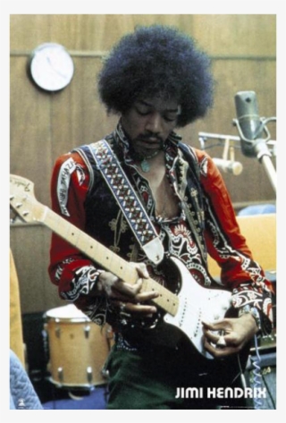 Jimi Hendrix Jimi Hendrix - Fender Strat With Strap
