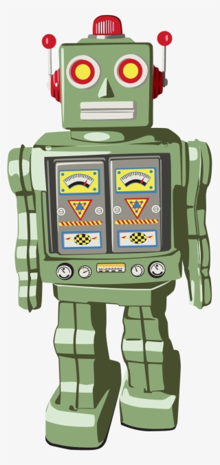 Retro Robot Png