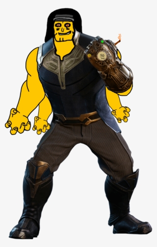 Emperor Pasi Palpatine Wielding The Rap Gauntlet - Thanos Toy