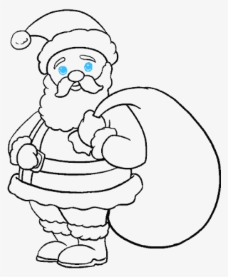 678 X 600 6 - Santa Pictures To Draw
