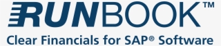 Logo Runbook Clear Financials For Sap Software Blue - Kronotex Logo