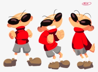Nigel Uno In His Different Moods - Cartoon