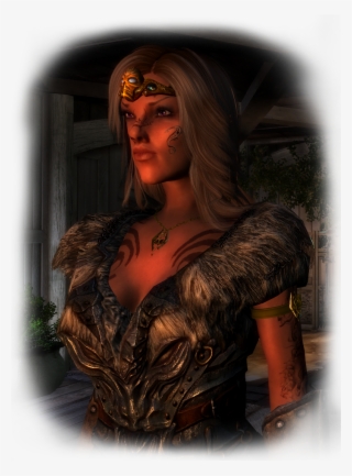 The Aetherial Crown Replacer Is A Standalone Mod For - Woman Warrior