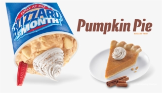 Pumpkin Pie Blizzard Treat - Dairy Queen Blizzard