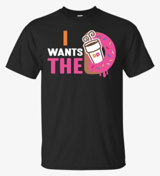 I Wants The D T-shirt Dunkin Donuts - Mickey Mouse Castle Shirt