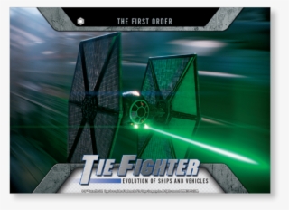 2016 Star Wars Evolution Tie Fighter - Poster