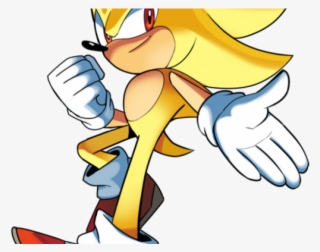 Img] - Super Sonic And Super Shadow, HD Png Download - 541x656