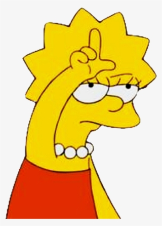Lisa Sticker - Lisa Simpsons