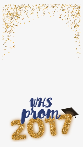 Geofilter For Whs Prom - Confetti Snapchat Filter Png