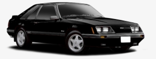 1981 Ford Mustang - Audi Q7 Black 2018