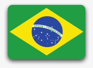 Bandeira Da Brasil, Flat Estilo - Brazil Flag